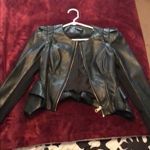 Leather Bebe Jacket